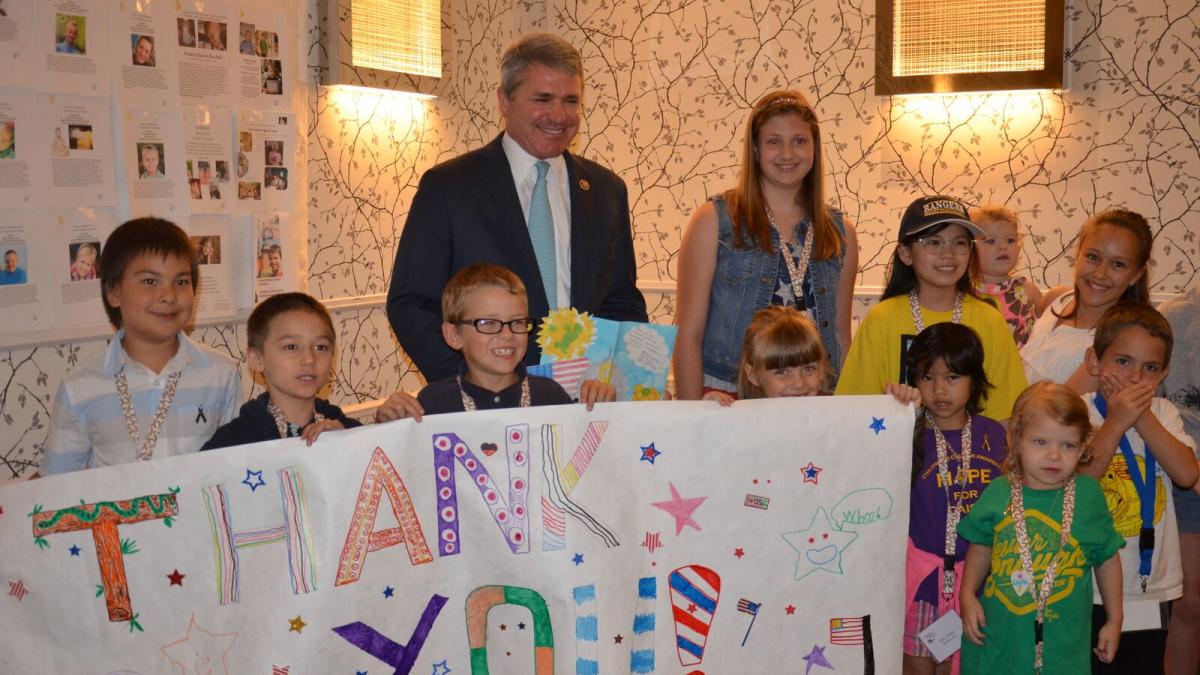 McCaul at Alliance for Childhood Cancer Event.jpg