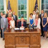 President Trump signs the STAR Act into law